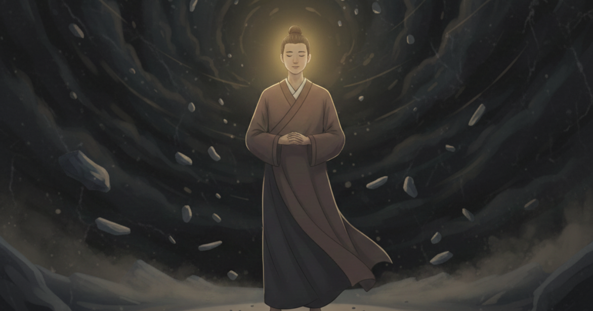 Peace is earned by mastering your reactions, not your surroundings